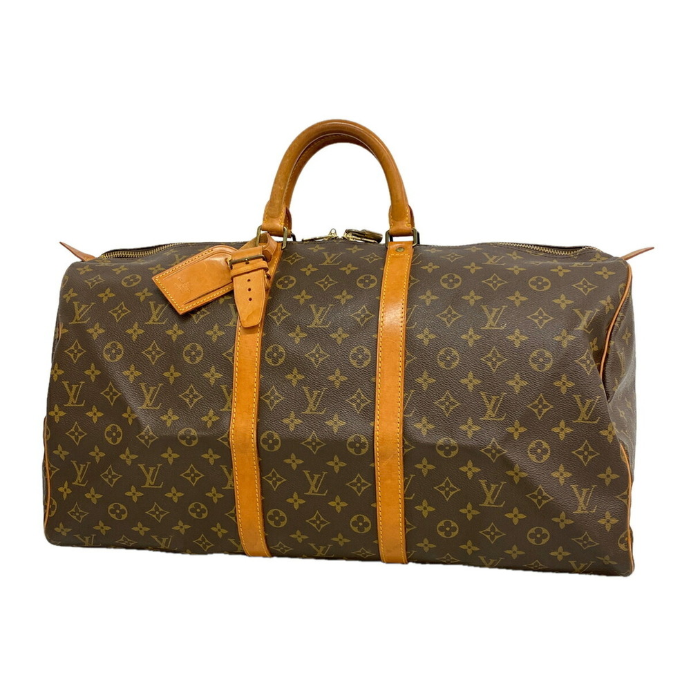 Louis Vuitton Bag/Boston Bag Monogram Keepall 55 M41424 Brown Men's/Women's P...